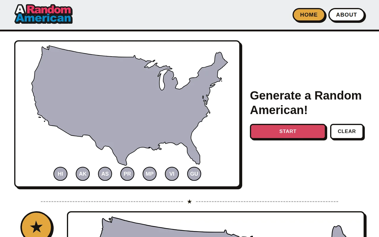 See a Random American