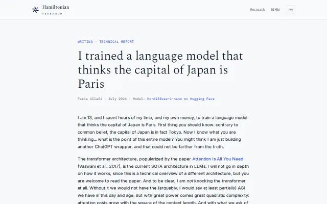 I trained a language model that thinks the capital of Japan is Paris
