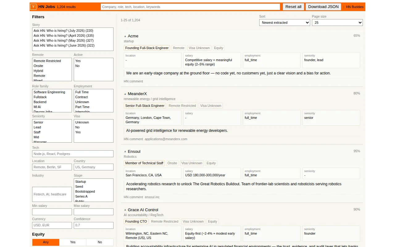 Hacker-News Jobs