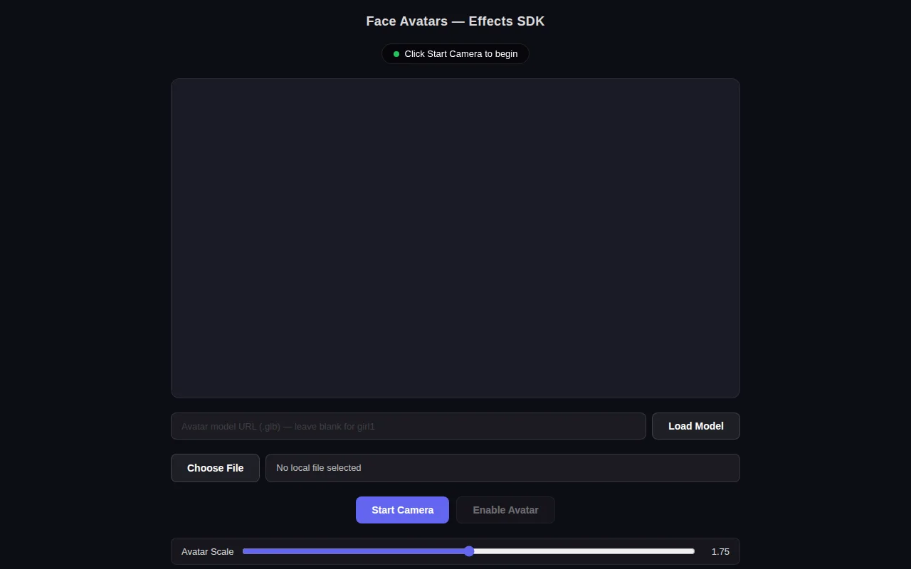 Video Effects SDK – Face Avatars