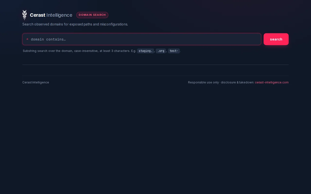 Osint tool that finds exposed files on domains