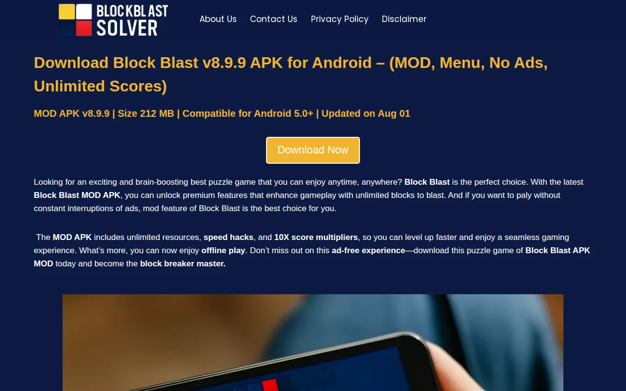 Block Blast Solver – Android app for when you get stuck