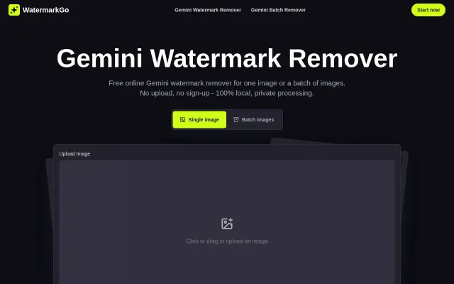 WatermarkGo – Gemini Watermark Remover
