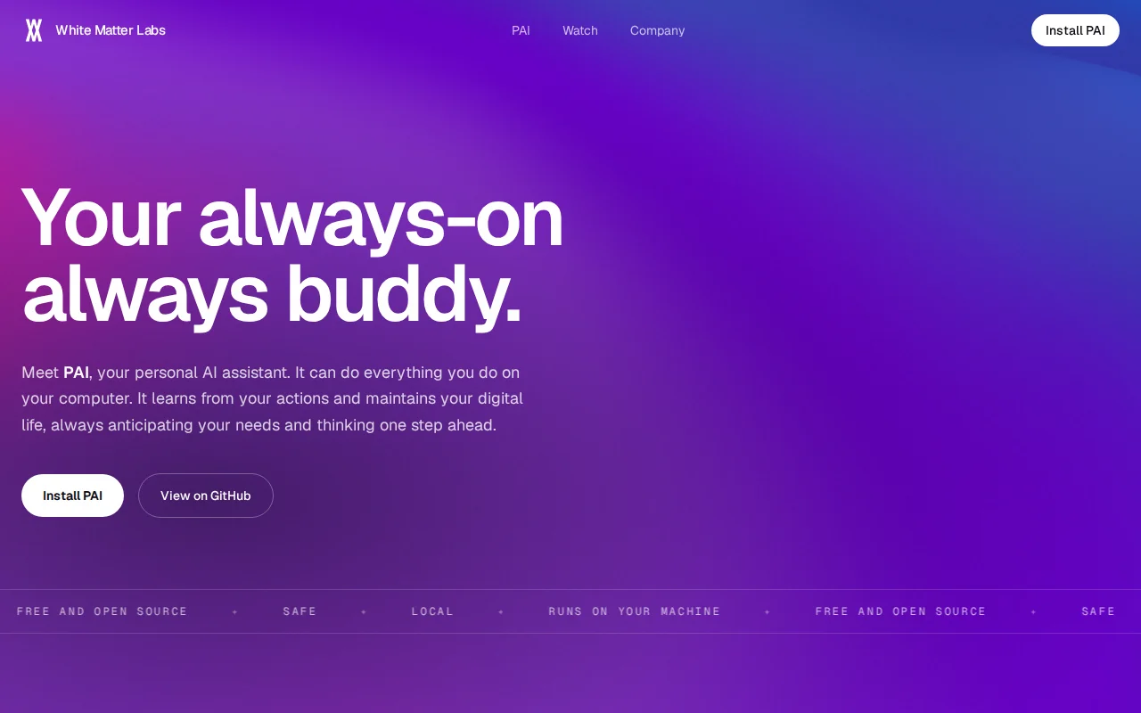 PAI, a Linux-y personal-assistant for Mac