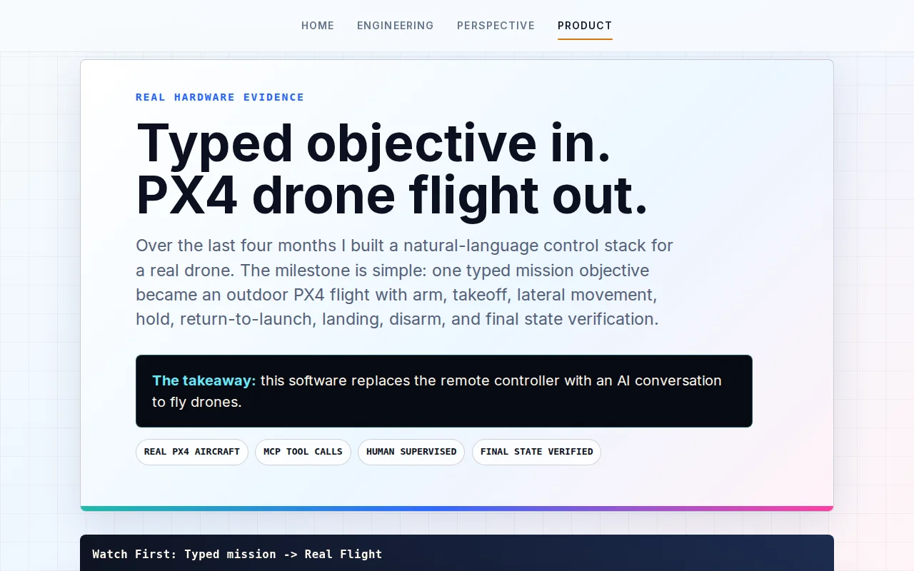 Flying Drones with Natural Language