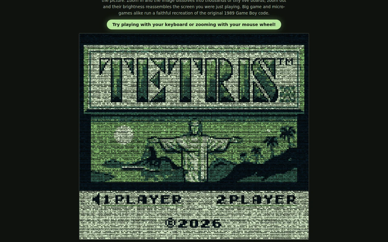 Tetris where every pixel is another Tetris (23,040 games in GLSL)