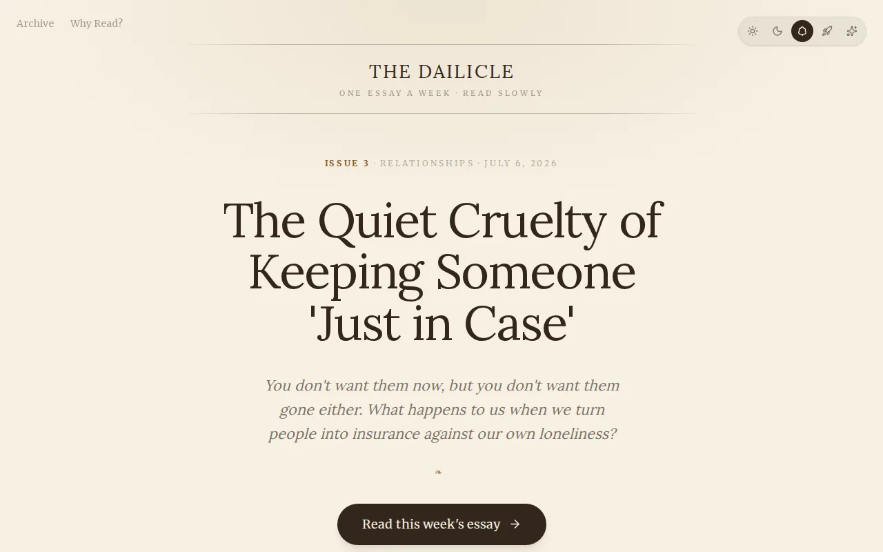 Built a Website for People Who Miss the Old Web