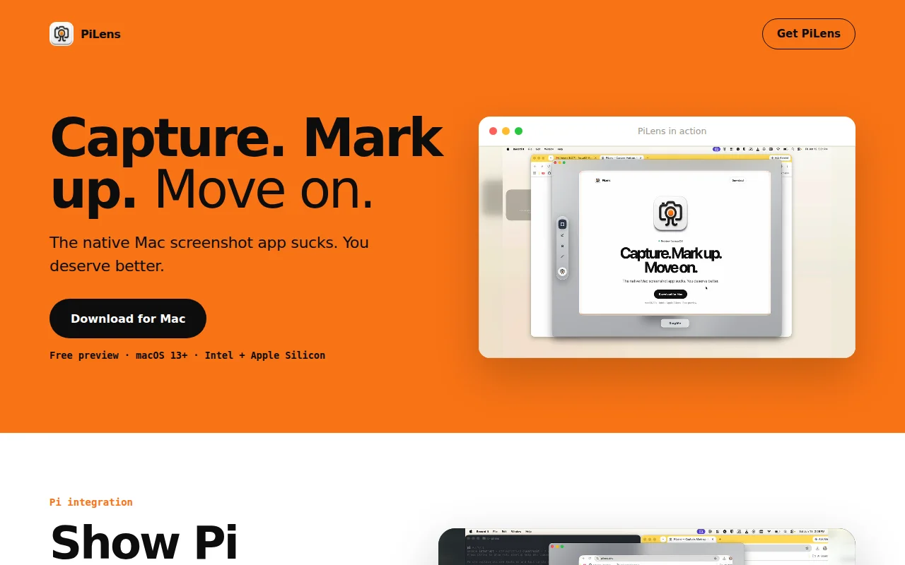 I build a screenshot Mac app for Pi