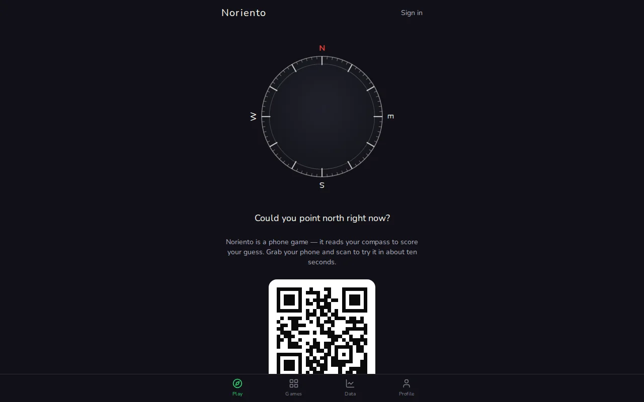 Noriento – Train your sense of direction