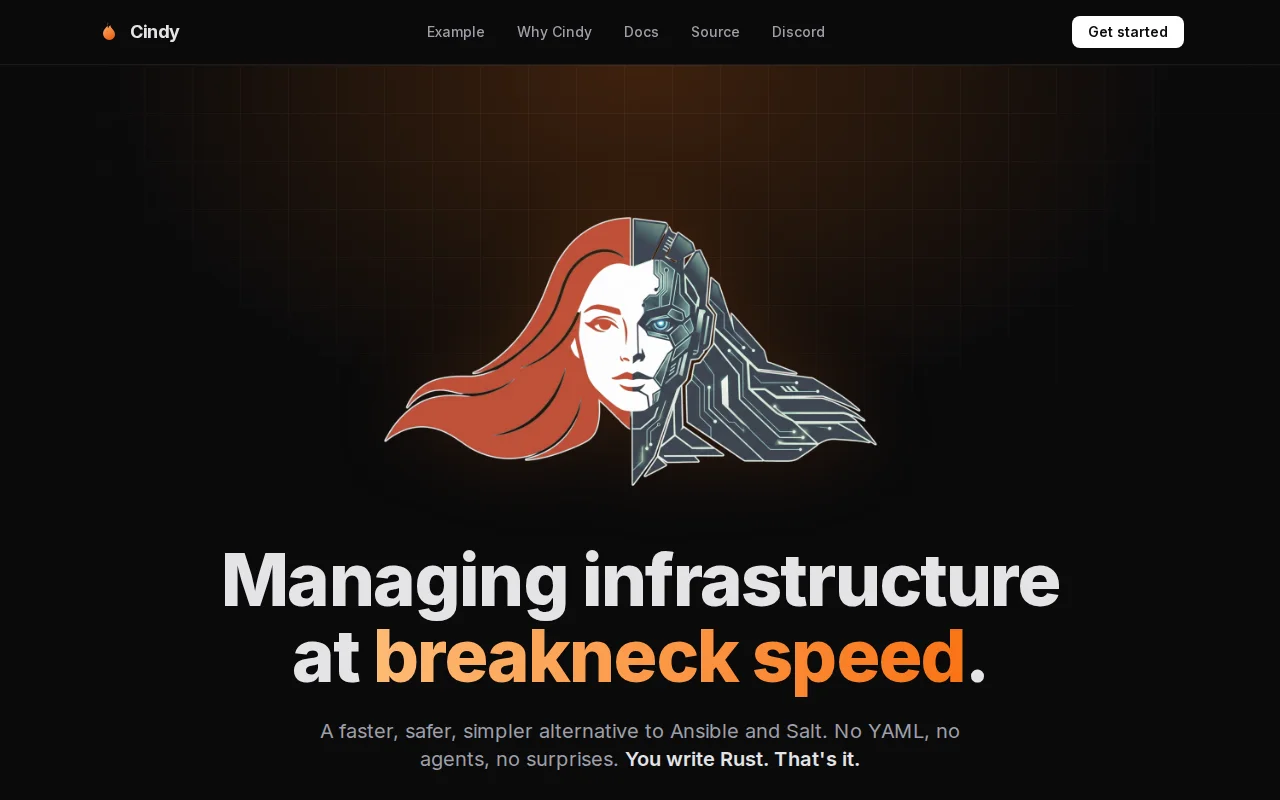 Cindy – Managing infrastructure at breakneck speed