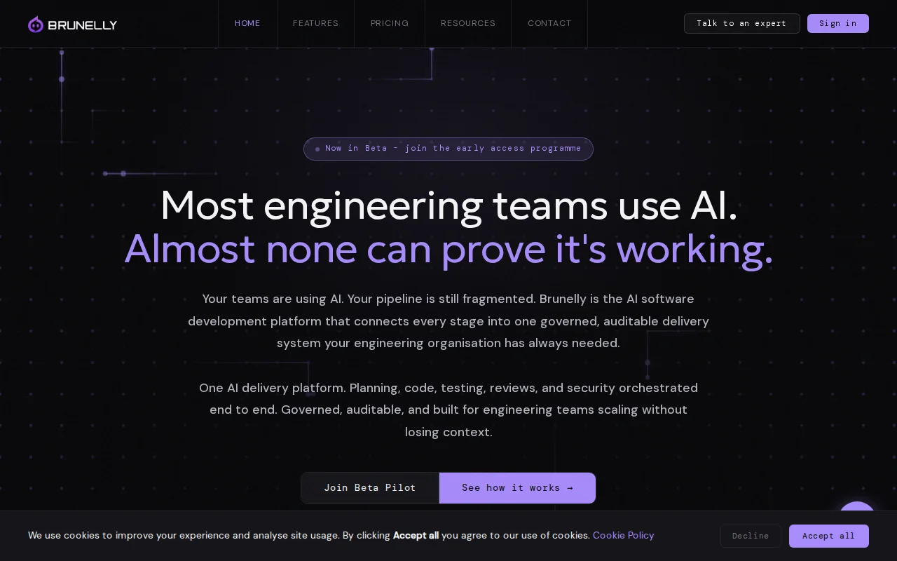 Brunelly AI Native Platform v26.06
