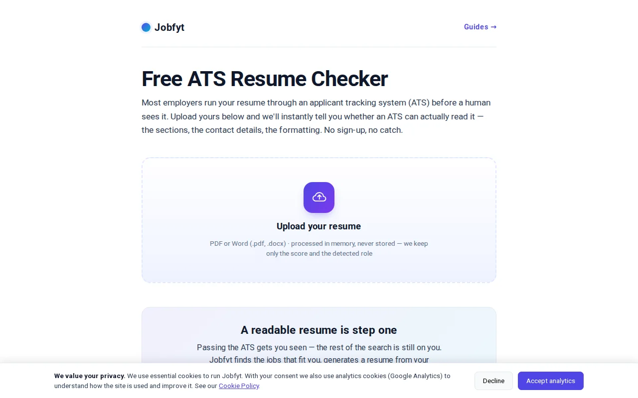 After a layoff I built the tool I needed – find jobs, tailor resumes