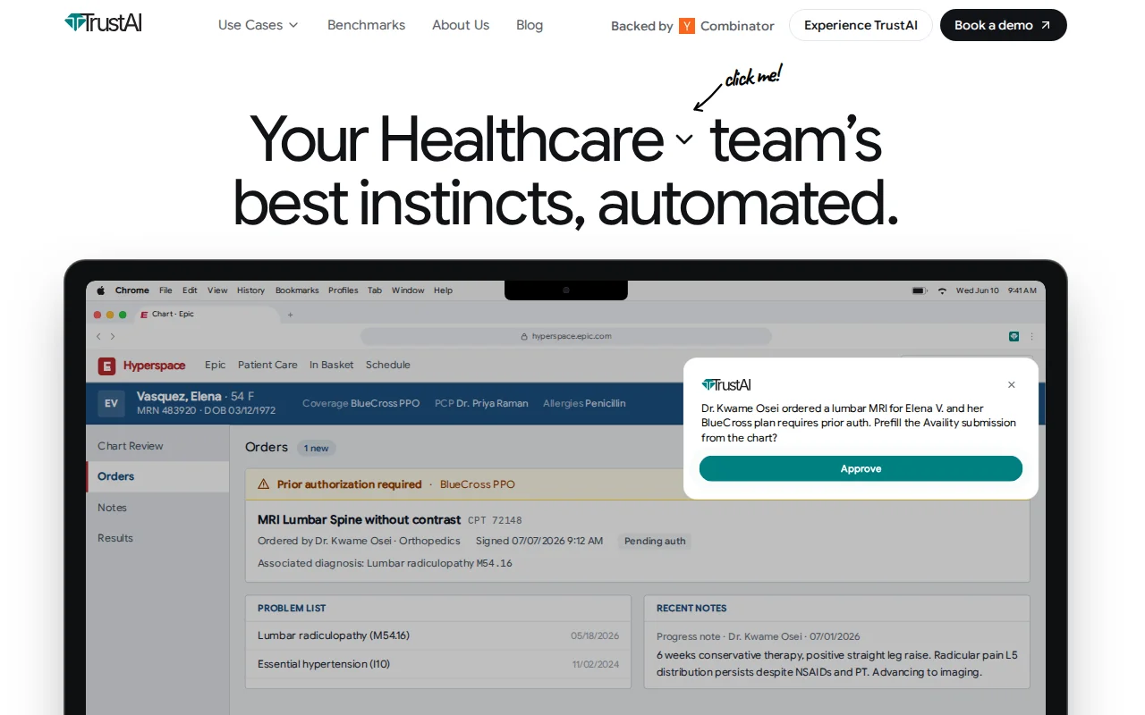 TrustAI – Suggests and executes automations in bg