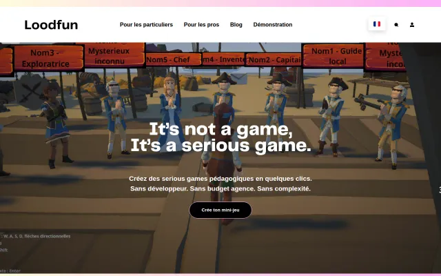 Loodfun: drop any pdf or url, and play it in a 3D world