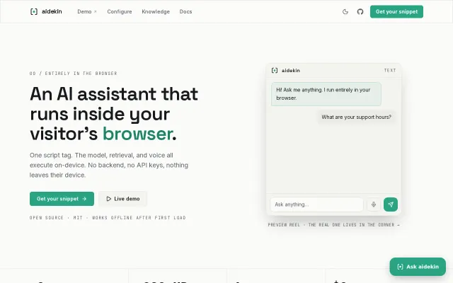 I wrote a 1-bit WebGPU runtime to run a 1.7B LLM in the browser