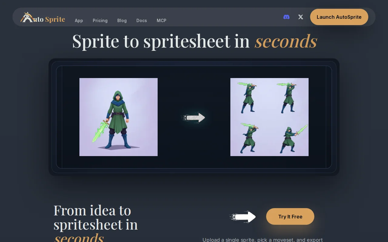 I built an AI spritesheet generator for game developers