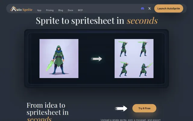 I built an AI spritesheet generator for game developers