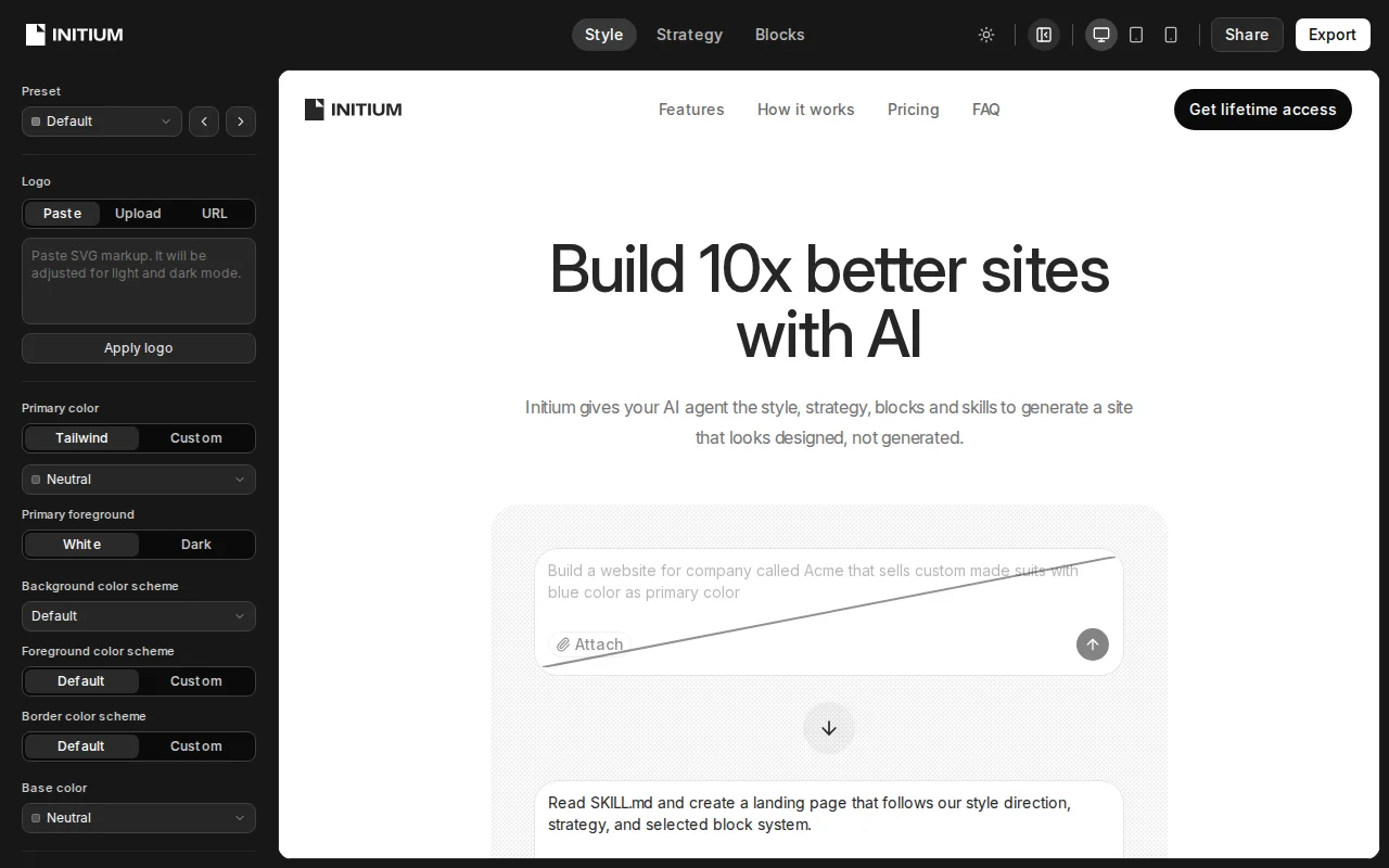 Tools and skills to build better sites with AI