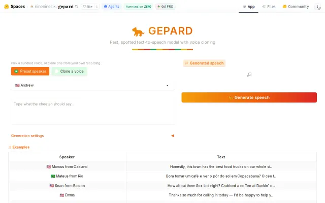 Gepard 1.0 – open-source streaming TTS that speaks as text arrives