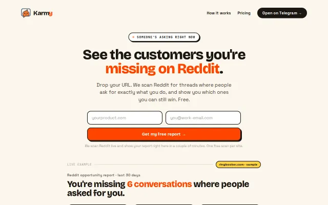 Reddit-opportunities – See who is asking for you in Reddit