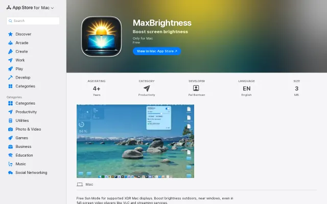 Use MacBook Pro in outdoor sun by unlocking higher brightness