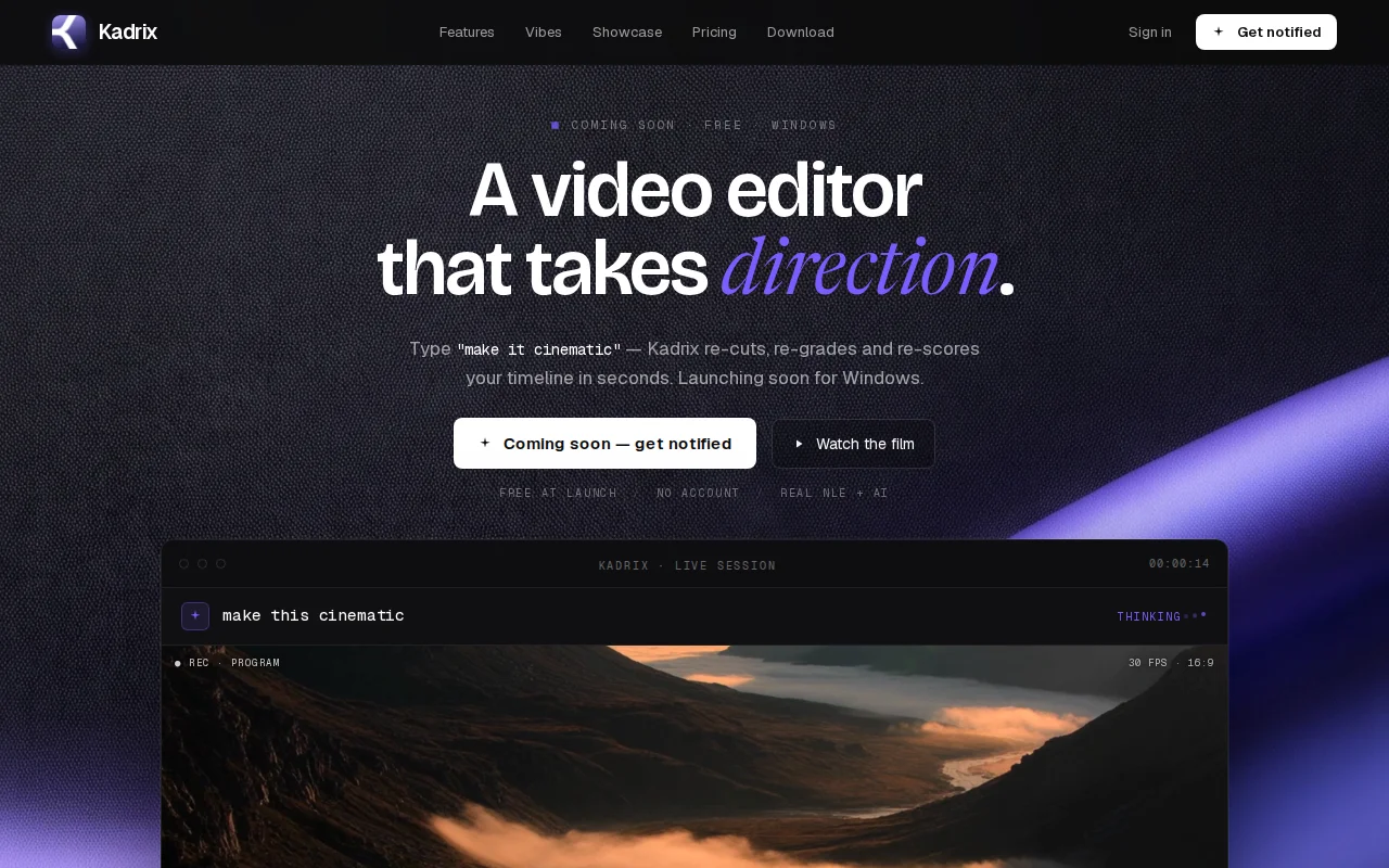 I built a video editor that edits itself