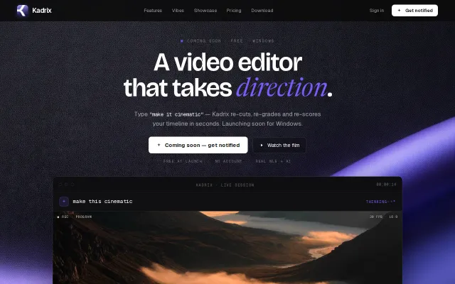 I built a video editor that edits itself
