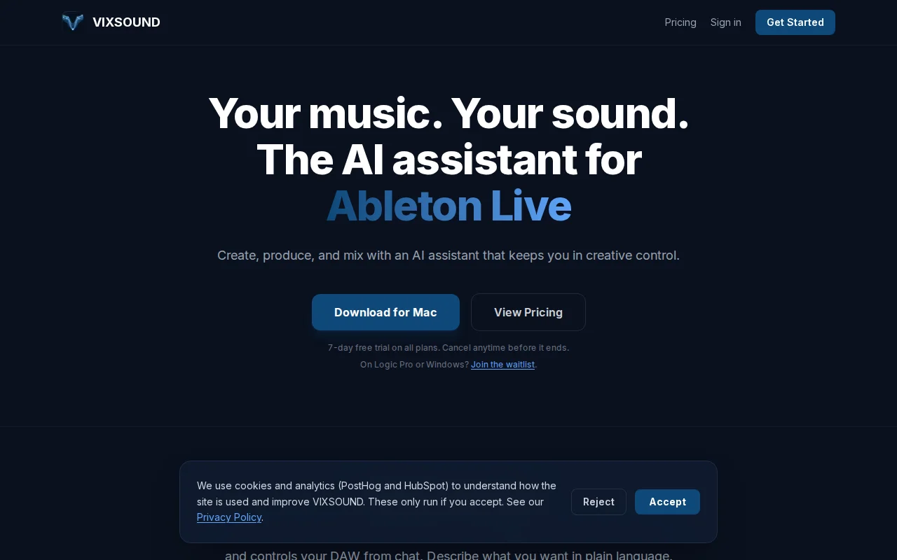 The AI assistant for Ableton Live – Create, produce, and mix