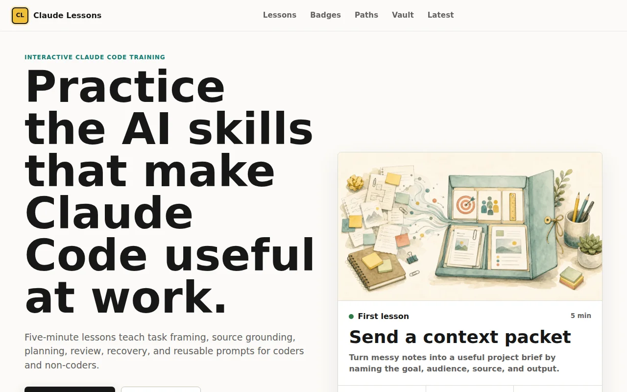 Become better at Prompting with bit sized lessons