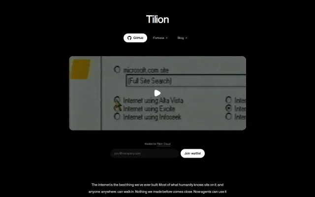 Tilion – stealth Chromium and MCP so agents don't get blocked