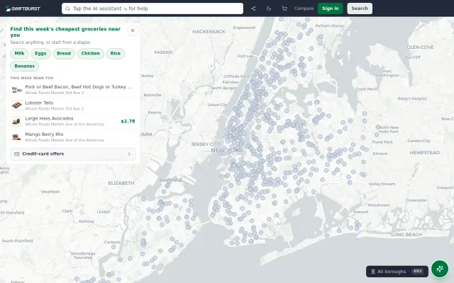 I built a free app for New Yorkers to save money on groceries