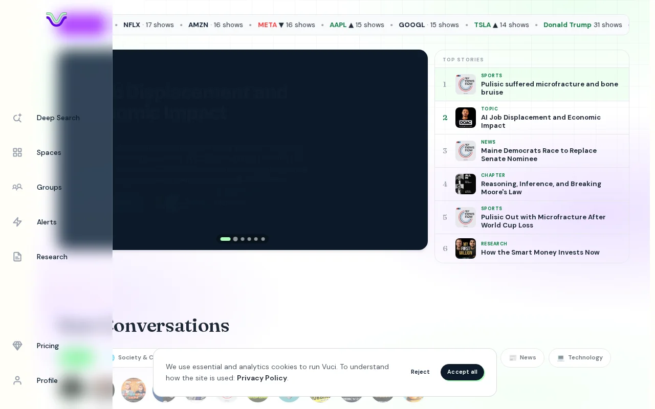 Vuci – make the spoken word searchable