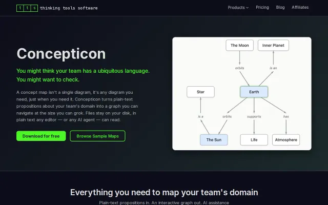 Concepticon – manage your team's domain language like source code
