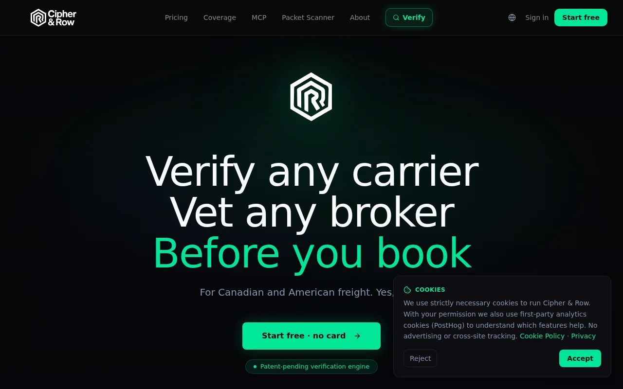 Document Scanner for Freight Verification
