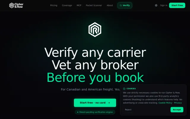 Document Scanner for Freight Verification