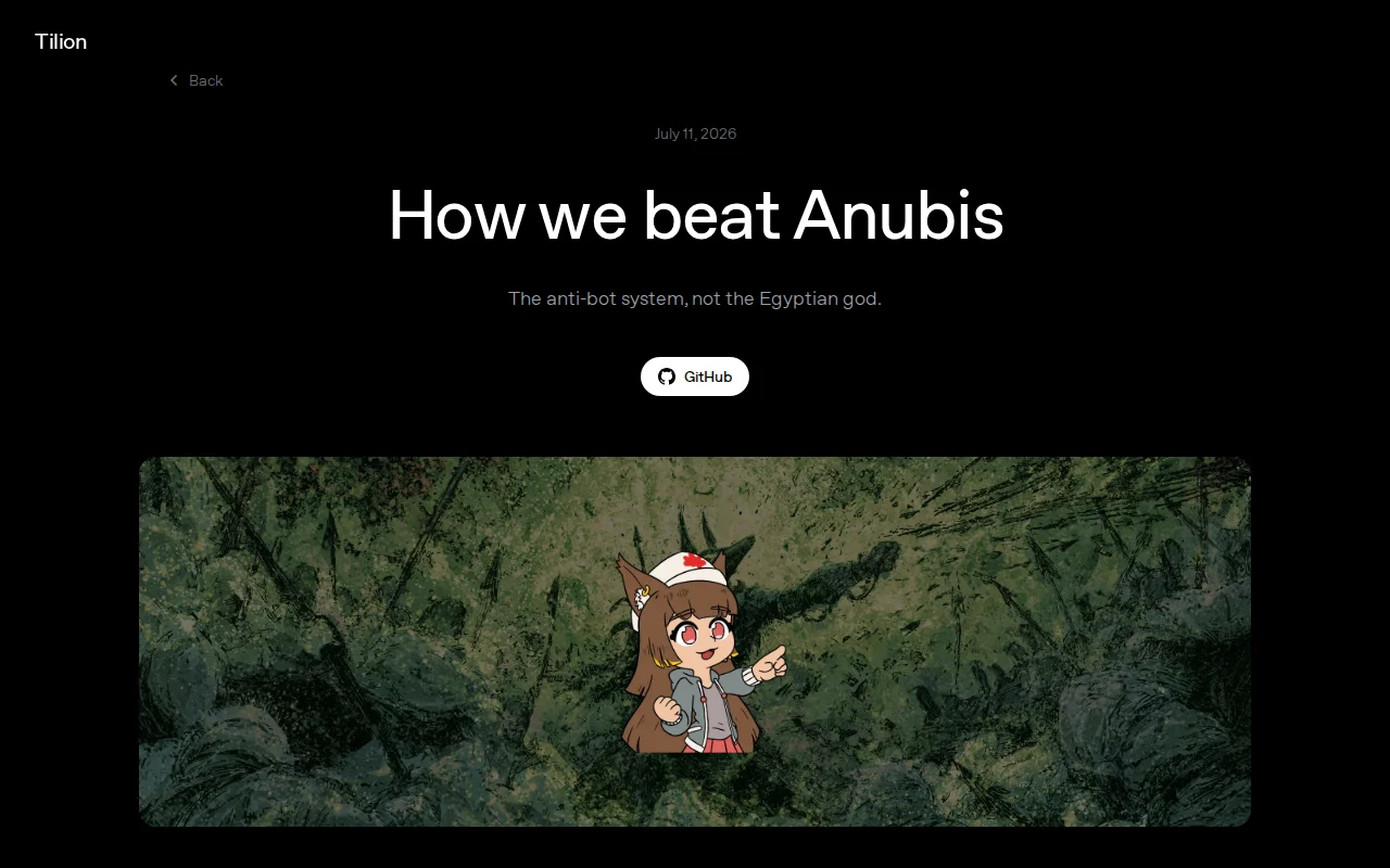 We beat Anubis with our stealth MCP