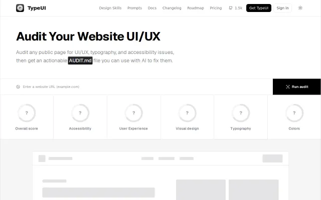 Audit.md for UI/UX Audit