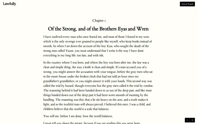 A dark fantasy short story