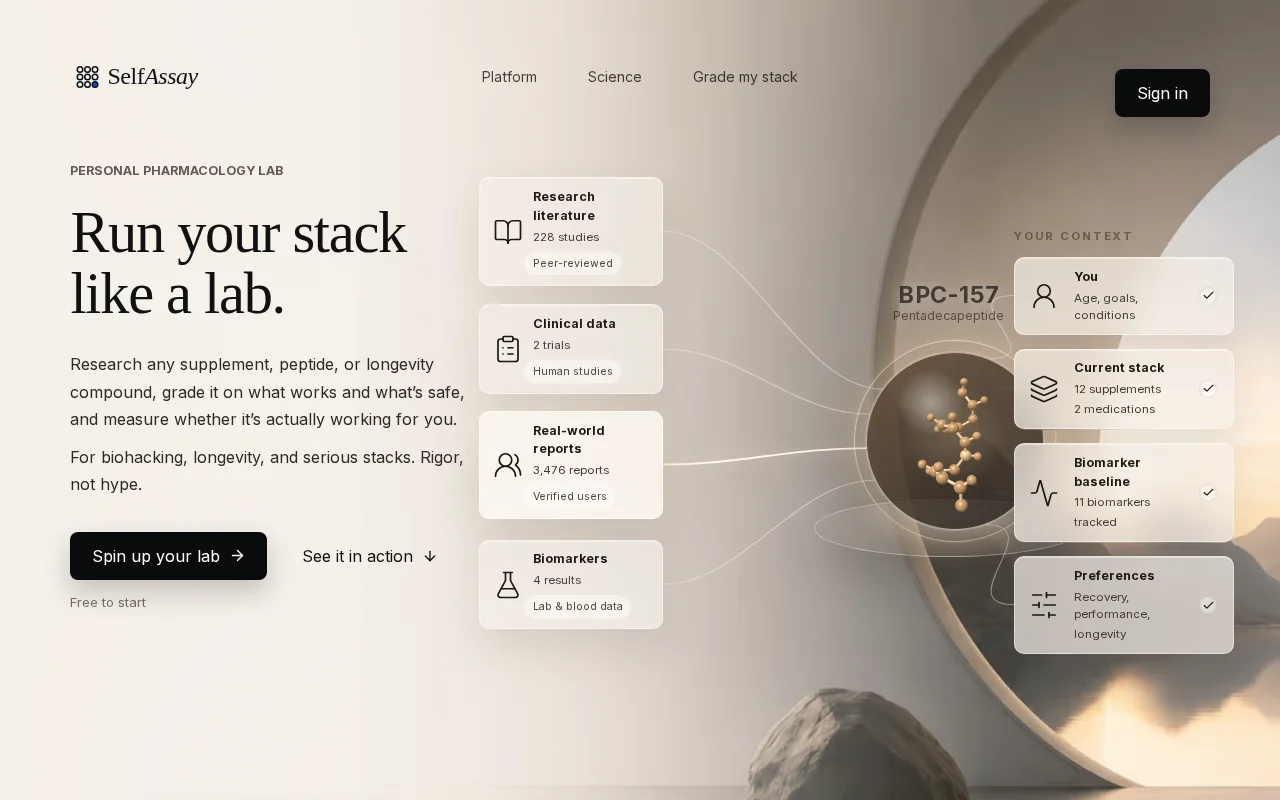 Personal Biohacking Lab
