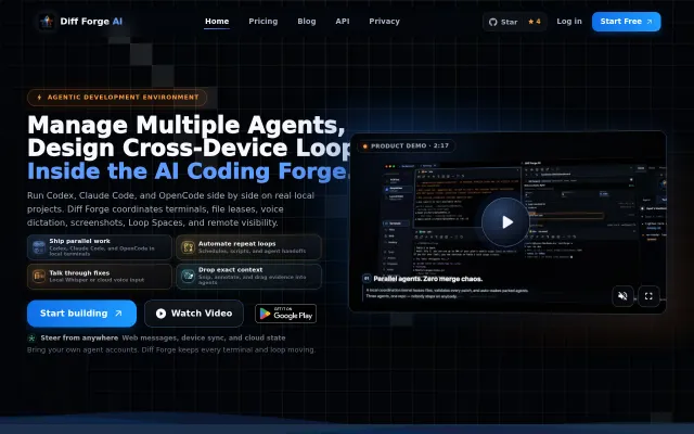 Call to Control AI Agents via the Web