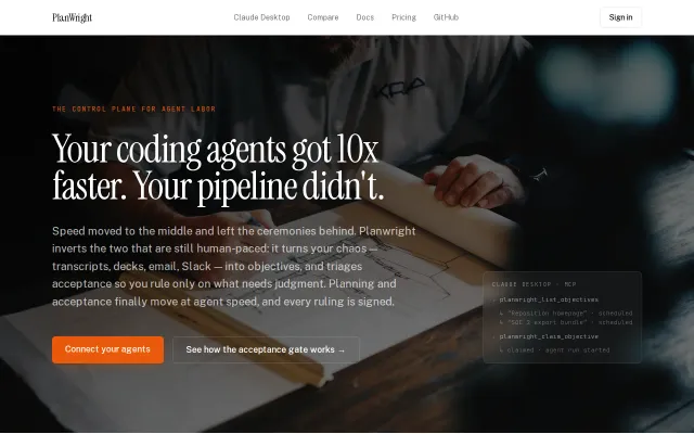 PlanWright – A control plane for AI coding agents