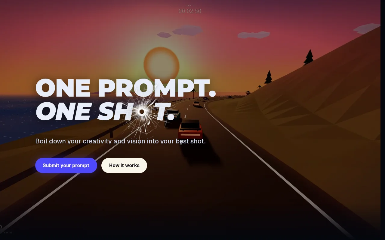 I built a one-prompt hackathon platform, free entry, sponsored prizes