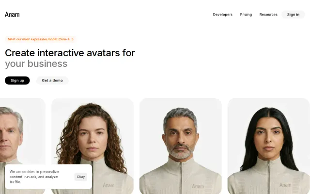 Real-time avatars that change emotions as you talk