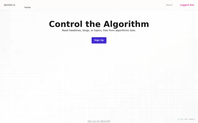 An RSS reader with a configurable recommendation engine