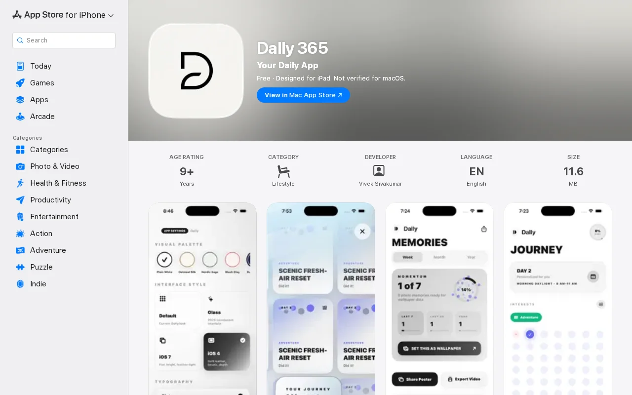 Show HN : Dally – a privacy focused daily routine app