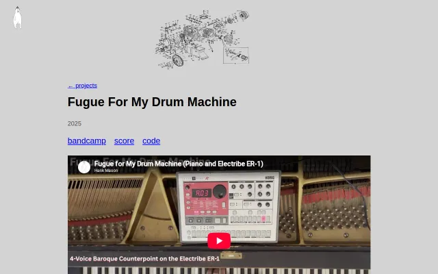 A Python script that parses sheet music and plays it on a drum machine
