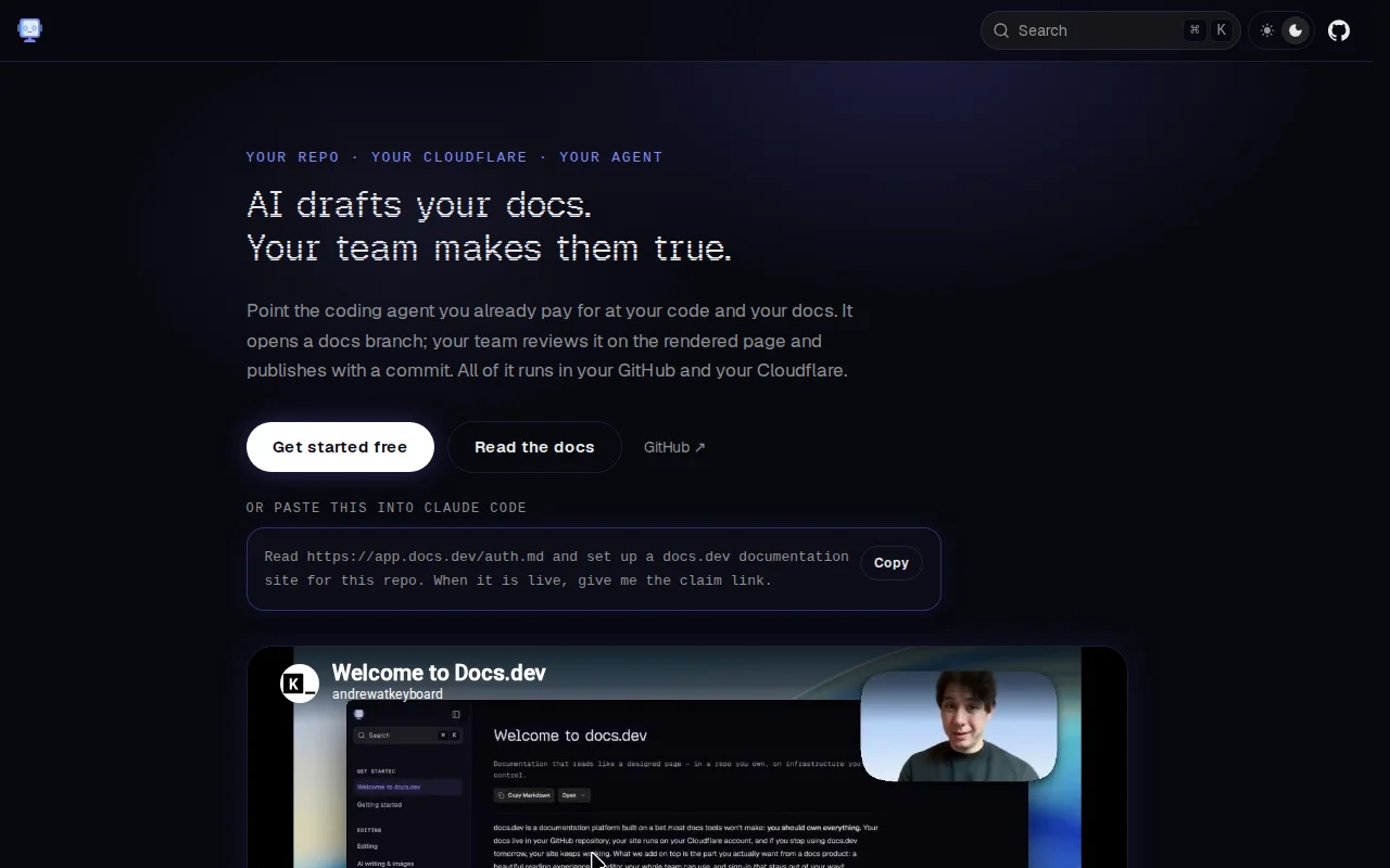 Docs.dev Your Own Hosted Docs Platform in Minutes