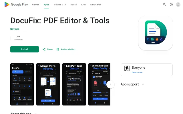 I built an offline PDF editor for Android, 25 tools, no server, no ads