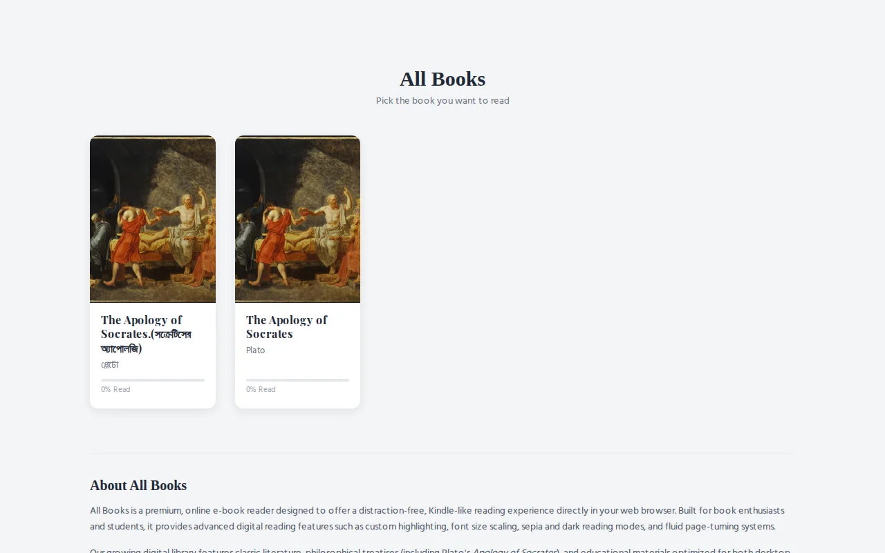 A clean, distraction-free reading site for Plato's Apology of Socrates