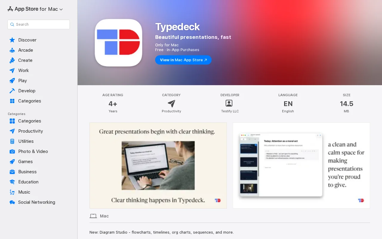 Typedeck – a Mac presentation app with a deterministic layout engine